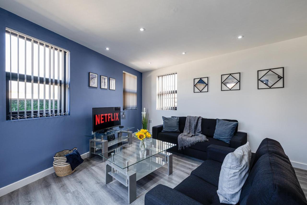 Top Floor Apartment With Private Balcony In Stockport Centre By Hass Haus Zewnętrze zdjęcie