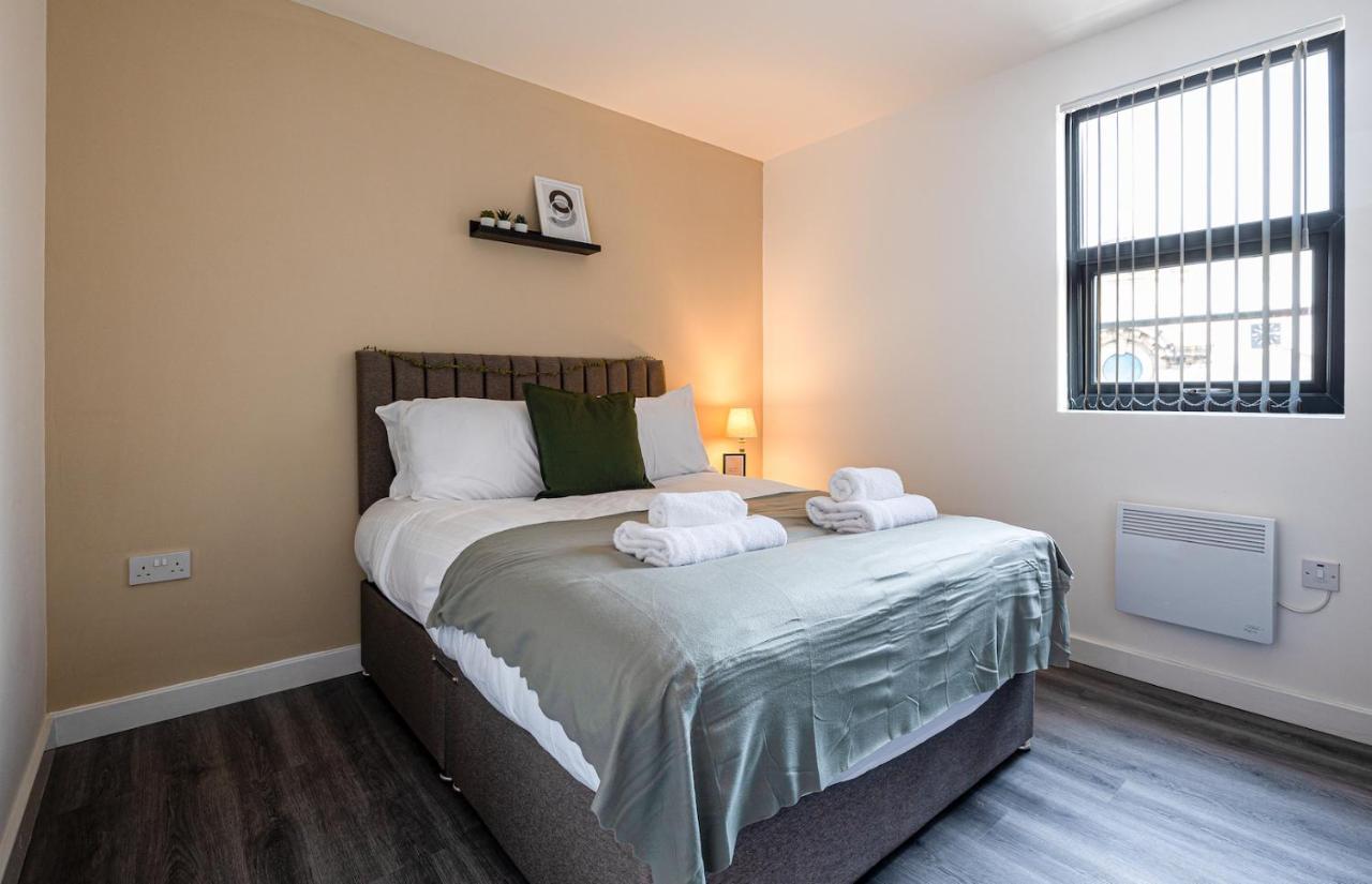Top Floor Apartment With Private Balcony In Stockport Centre By Hass Haus Zewnętrze zdjęcie